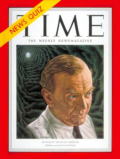 TIME Magazine Cover: Graham Greene -- Oct. 29, 1951