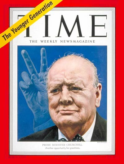 TIME Magazine Cover: Winston Churchill -- Nov. 5, 1951