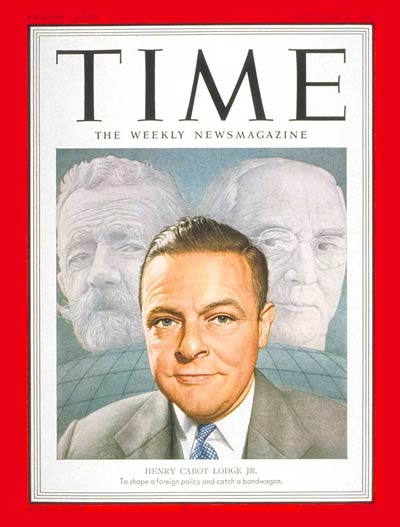 TIME Magazine Cover: Henry Cabot Lodge Jr. -- Dec. 17, 1951