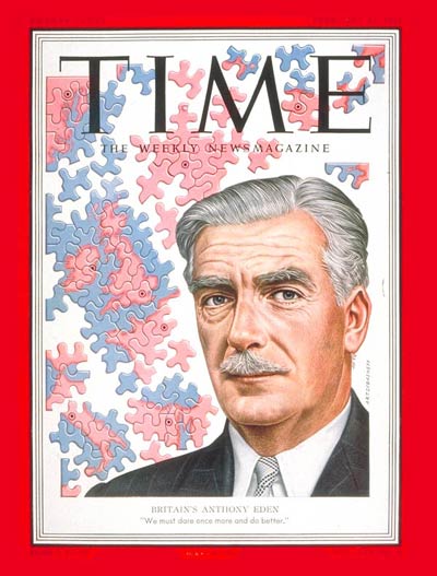 Time Magazine Cover Anthony Eden Feb 11 1952 Anthony Eden Great Britain Prime Ministers