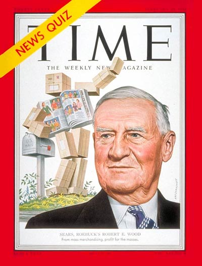 TIME Magazine Cover: Robert E. Wood -- Feb. 25, 1952