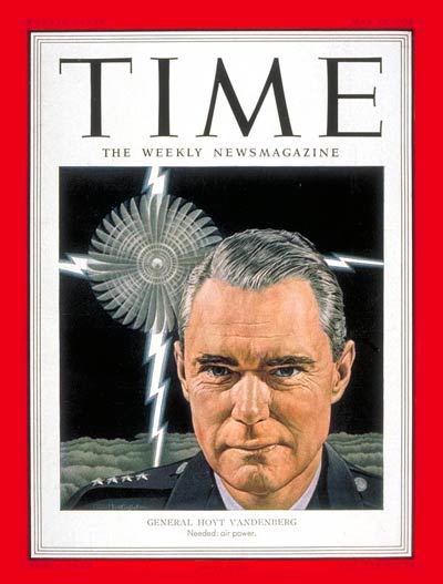 TIME Magazine Cover: General Hoyt Vandenberg -- May 12, 1952