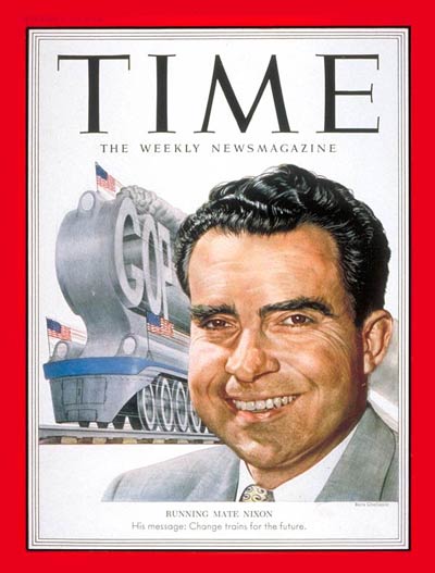 TIME Magazine Cover: Richard Nixon -- Aug. 25, 1952
