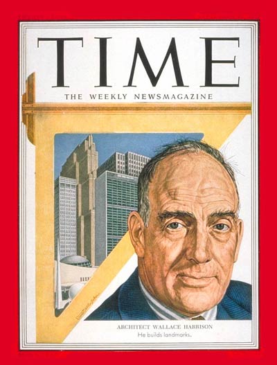 TIME Magazine Cover: Wallace K. Harrison -- Sep. 22, 1952