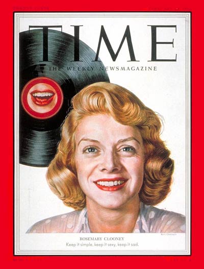 TIME Magazine Cover: Rosemary Clooney -- Feb. 23, 1953
