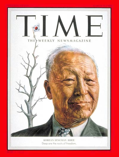 TIME Magazine Cover: Syngman Rhee -- Mar. 9, 1953