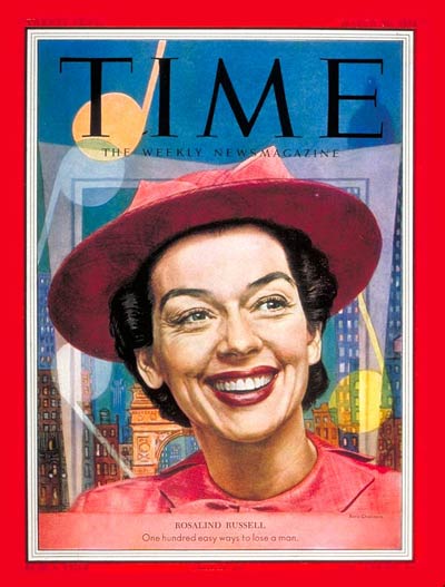 TIME Magazine Cover: Rosalind Russell -- Mar. 30, 1953