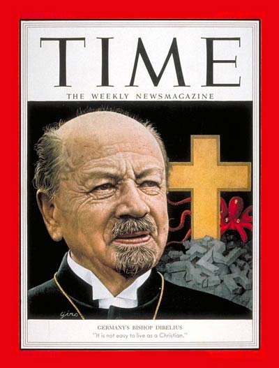 TIME Magazine Cover: Bishop Otto Dibelius -- Apr. 6, 1953