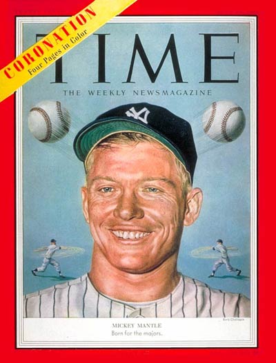 TIME Magazine Cover: Mickey Mantle -- June 15, 1953