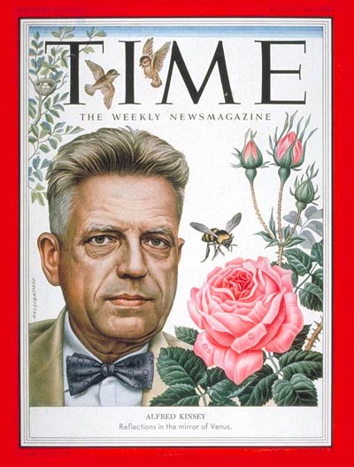TIME Magazine Cover: Dr. Alfred C. Kinsey -- Aug. 24, 1953