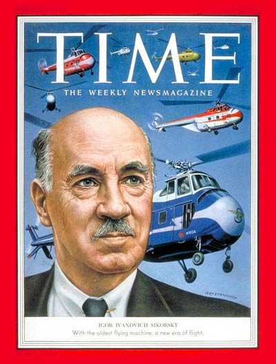 TIME Magazine Cover: Igor Sikorsky -- Nov. 16, 1953
