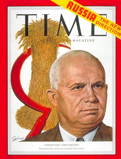 TIME Magazine Cover: Nikita Khrushchev -- Nov. 30, 1953
