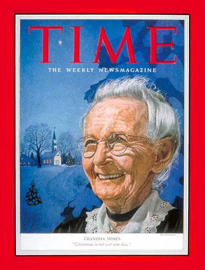 TIME Magazine Cover: Grandma Moses -- Dec. 28, 1953