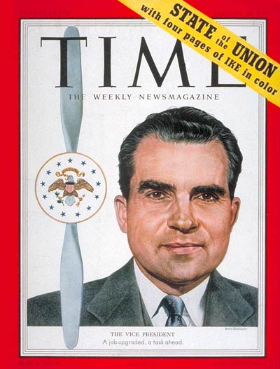 TIME Magazine Cover: Richard Nixon -- Jan. 18, 1954