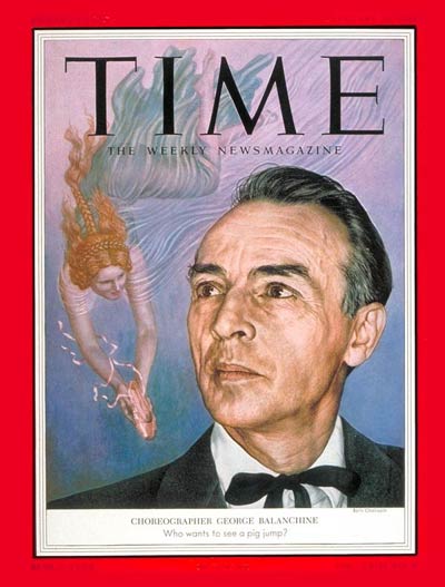 TIME Magazine Cover: George Balanchine -- Jan. 25, 1954