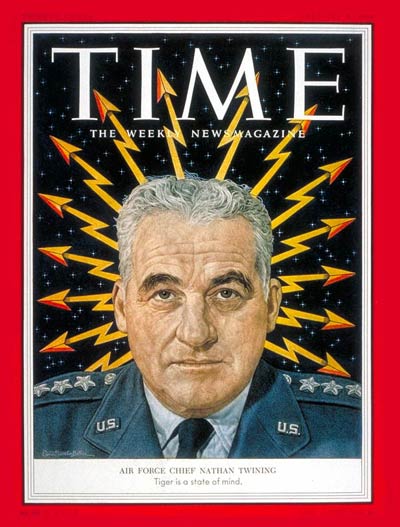 TIME Magazine Cover: General Nathan Twining -- Feb. 8, 1954