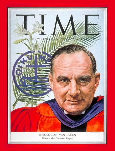 TIME Magazine Cover: Henry P. Van Dusen -- Apr. 19, 1954