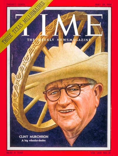 TIME Magazine Cover: Clinton W. Murchison -- May 24, 1954