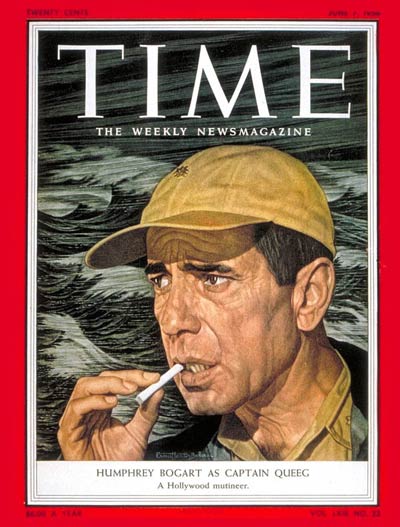TIME Magazine Cover: Humphrey Bogart -- June 7, 1954