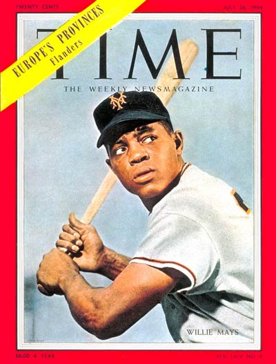 TIME Magazine Cover: Willie Mays -- July 26, 1954