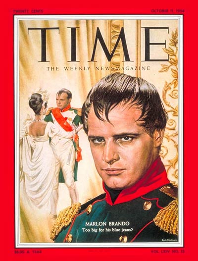 TIME Magazine Cover: Marlon Brando -- Oct. 11, 1954