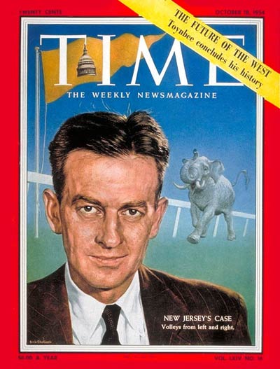 TIME Magazine Cover: Clifford Case, Jr. -- Oct. 18, 1954