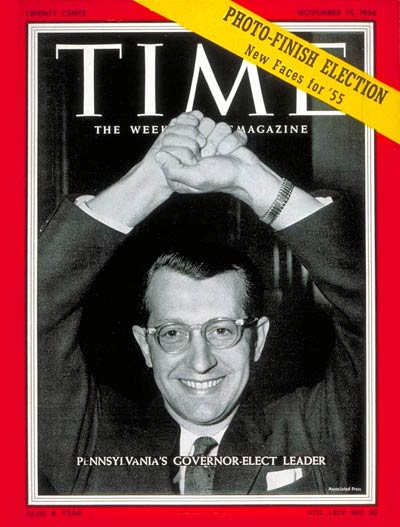 TIME Magazine Cover: George M. Leader -- Nov. 15, 1954