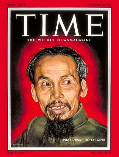 TIME Magazine Cover: Ho Chi Minh -- Nov. 22, 1954