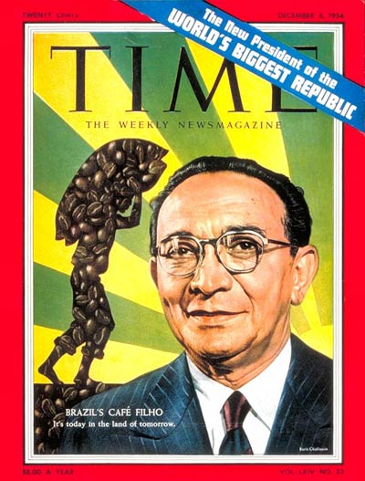 TIME Magazine Cover: Joao Café Filho -- Dec. 6, 1954