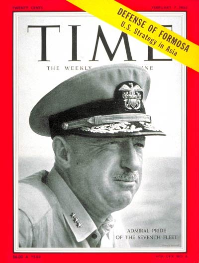 TIME Magazine Cover: Alfred M. Pride -- Feb. 7, 1955