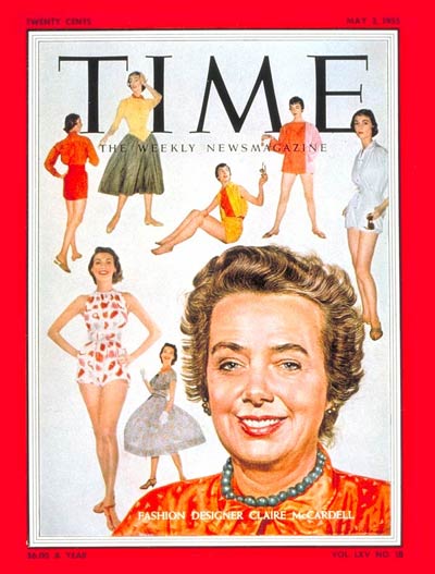 TIME Magazine Cover: Claire McCardell -- May 2, 1955