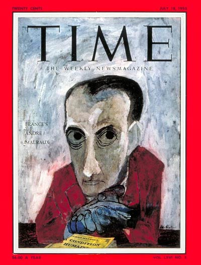 TIME Magazine Cover: Andrei Malraux -- July 18, 1955