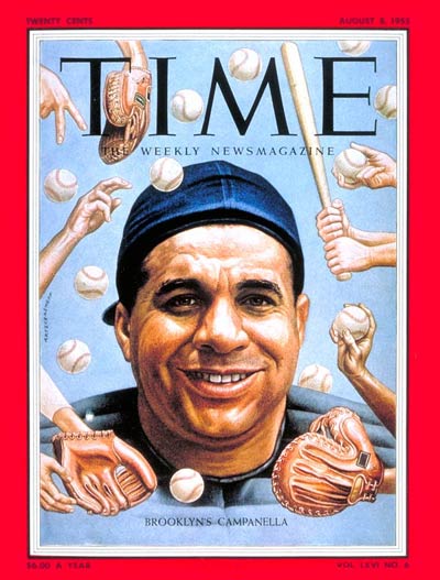 TIME Magazine Cover: Roy Campanella -- Aug. 8, 1955