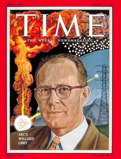 TIME Magazine Cover: Willard Libby -- Aug. 15, 1955