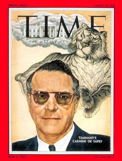 TIME Magazine Cover: Carmine De Sapio -- Aug. 22, 1955
