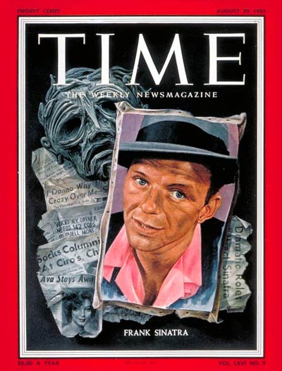 TIME Magazine Cover: Frank Sinatra -- Aug. 29, 1955