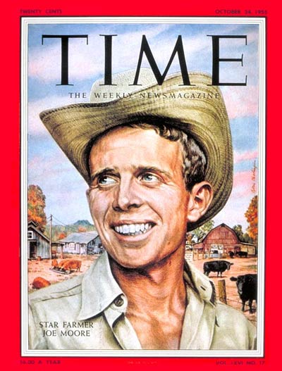 TIME Magazine Cover: Joe Moore -- Oct. 24, 1955
