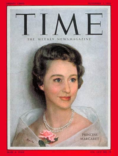 TIME Magazine Cover: Princess Margaret -- Nov. 7, 1955