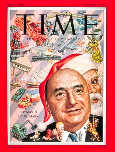 TIME Magazine Cover: Louis Marx -- Dec. 12, 1955