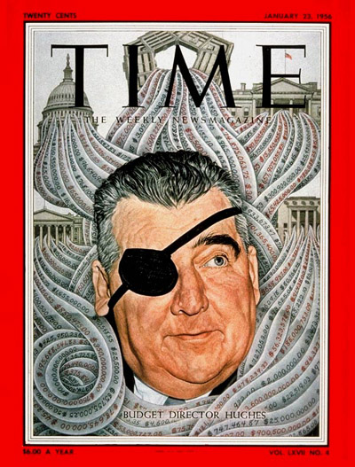 TIME Magazine Cover: Rowland Hughes -- Jan. 23, 1956