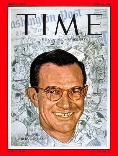TIME Magazine Cover: Philip Graham -- Apr. 16, 1956