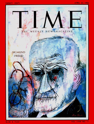 TIME Magazine Cover: Sigmund Freud -- Apr. 23, 1956
