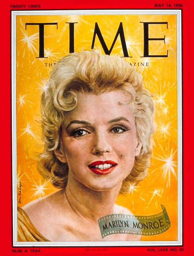 TIME Magazine Cover: Marilyn Monroe -- May 14, 1956