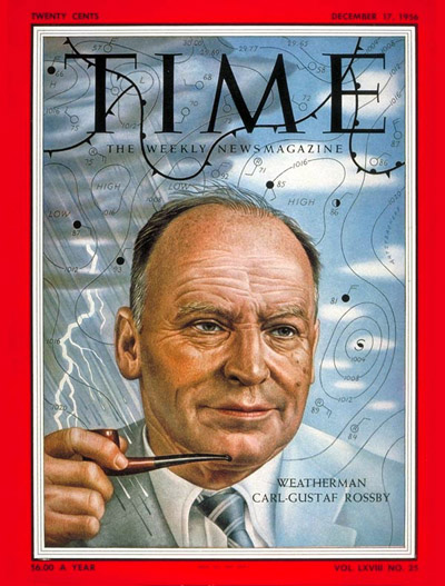 TIME Magazine Cover: Carl-Gustaf Rossby -- Dec. 17, 1956