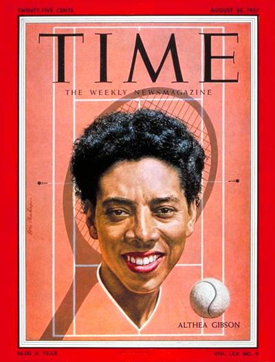 TIME Magazine Cover: Althea Gibson -- Aug. 26, 1957