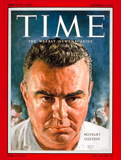 TIME Magazine Cover: James Cozzens -- Sep. 2, 1957