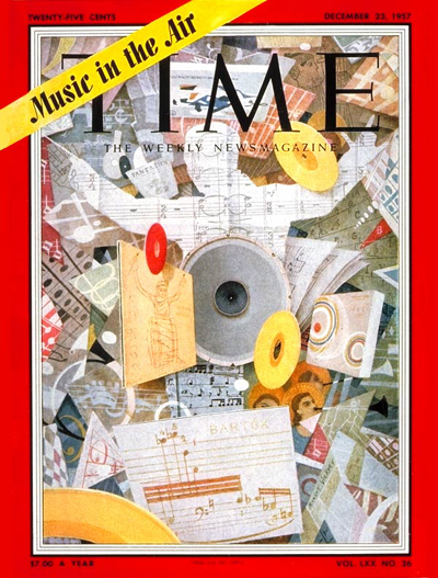 TIME Magazine Cover: U.S. Music Boom -- Dec. 23, 1957