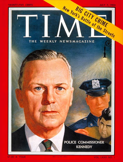 TIME Magazine Cover: Stephen Kennedy -- July 7, 1958