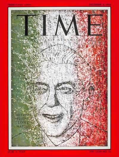TIME Magazine Cover: Adolfo Mateos -- Dec. 8, 1958