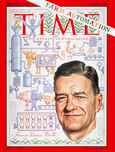 TIME Magazine Cover: Warren North -- Mar. 9, 1959